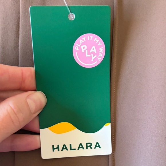 HALARA Brown Flare Cargo Pants Size XS Petite - Picture 3 of 5